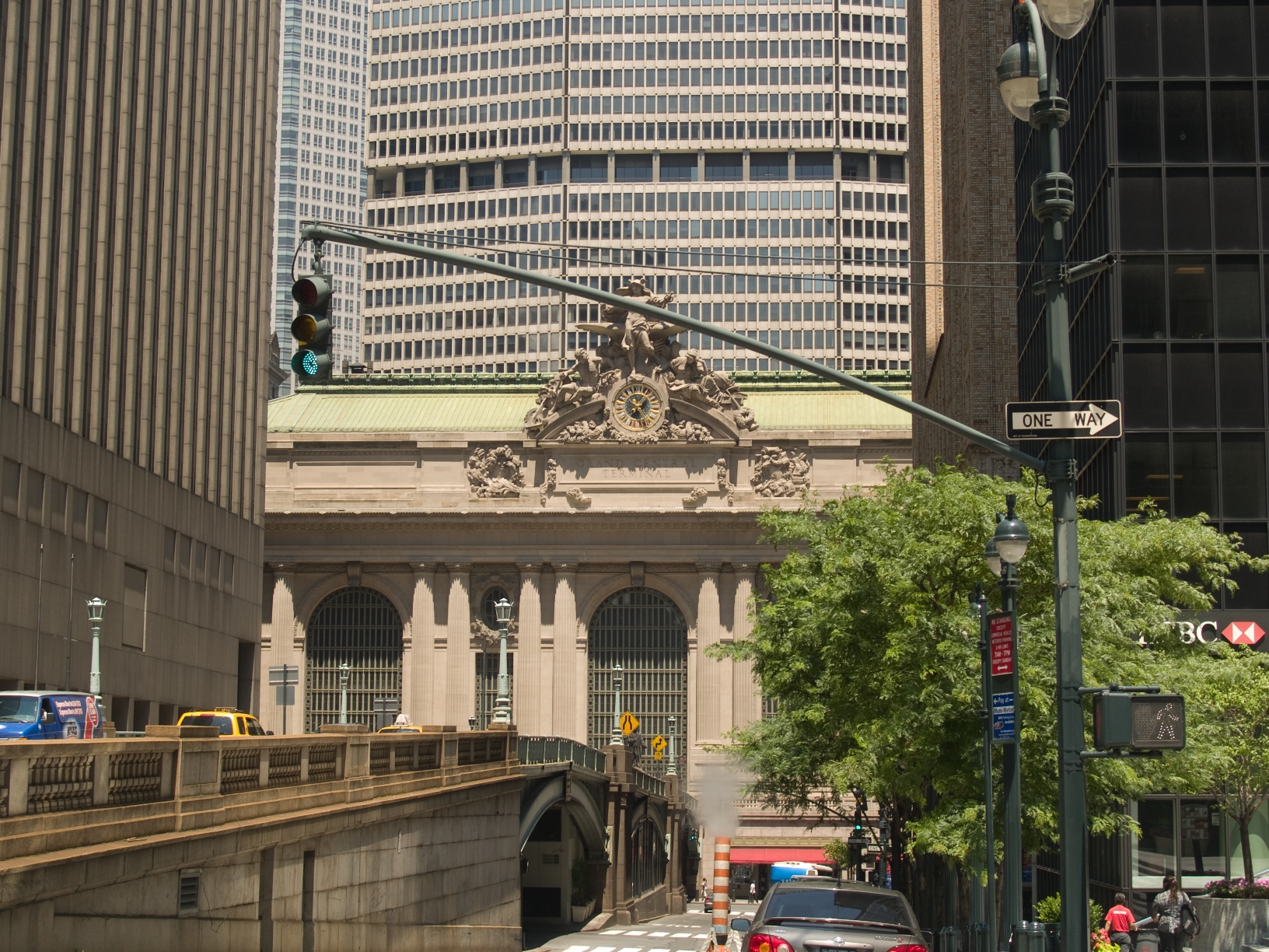 outside grand central station